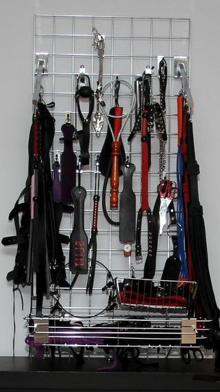 paddles, floggers and whips
